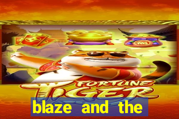 blaze and the monster machines logo font